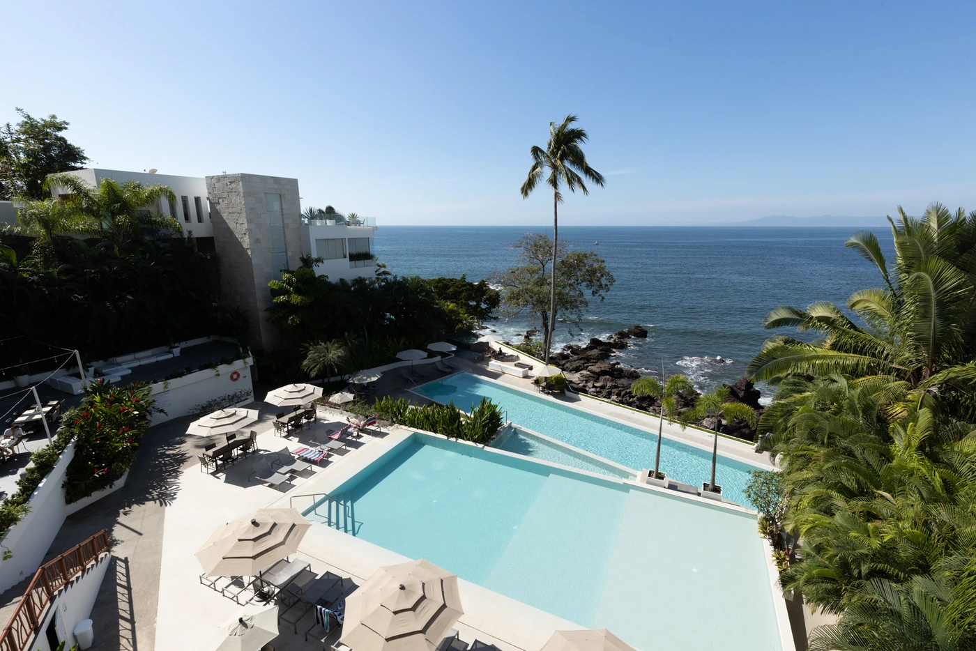 Ocean-view suite at Sayan Tropical in Puerto Vallarta